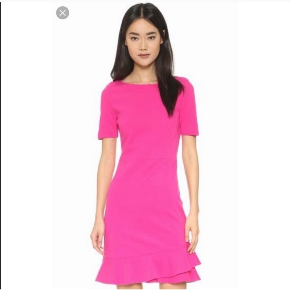 Diane Von Furstenberg Serafina Dress DFV Pink Sz 10 Dress Elegant Corporate Work